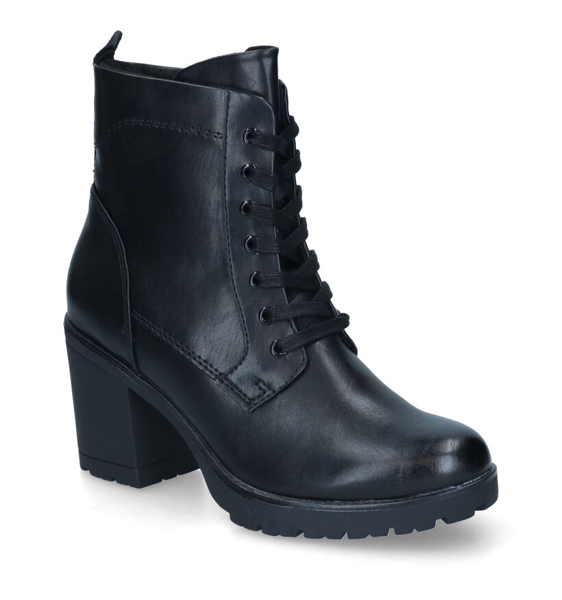 Marco Tozzi Bottines à lacets en Beige foncé pour femmes (312953)