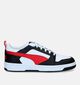 Puma Rebound V6 Baskets en Blanc pour hommes (326551) - pour semelles orthopédiques