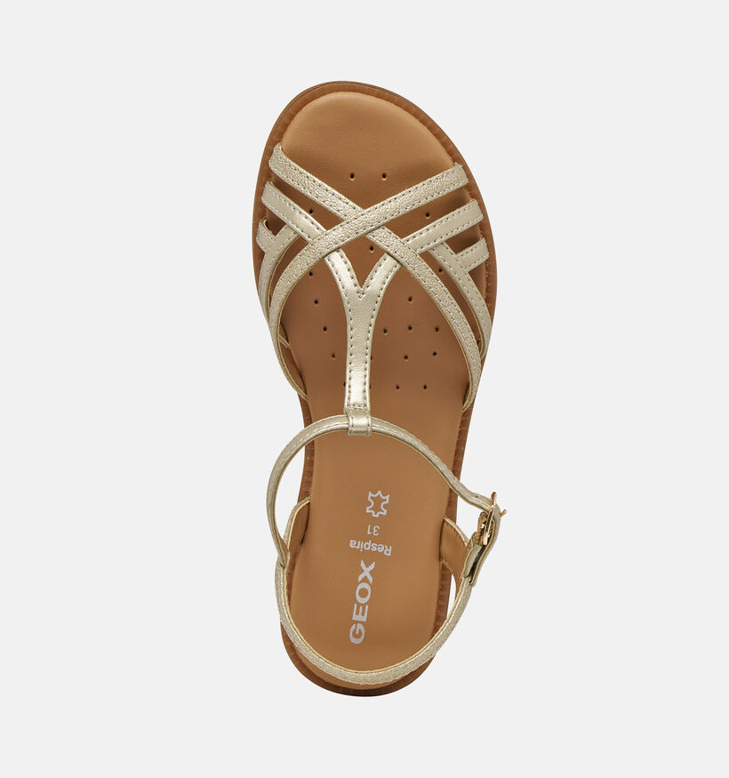 Geox J Karly Gouden Sandalen voor meisjes (368879)