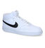 Nike Court Vision Baskets en Blanc pour hommes (312158) - pour semelles orthopédiques