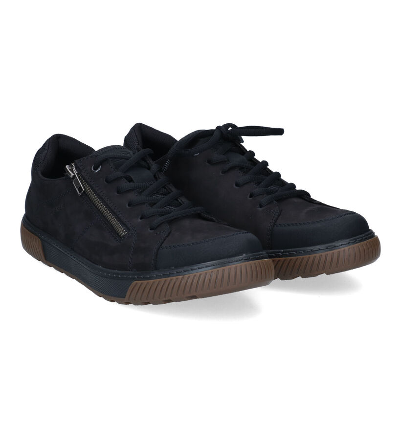 Rieker Chaussures à lacets en Noir pour hommes (327942) - pour semelles orthopédiques