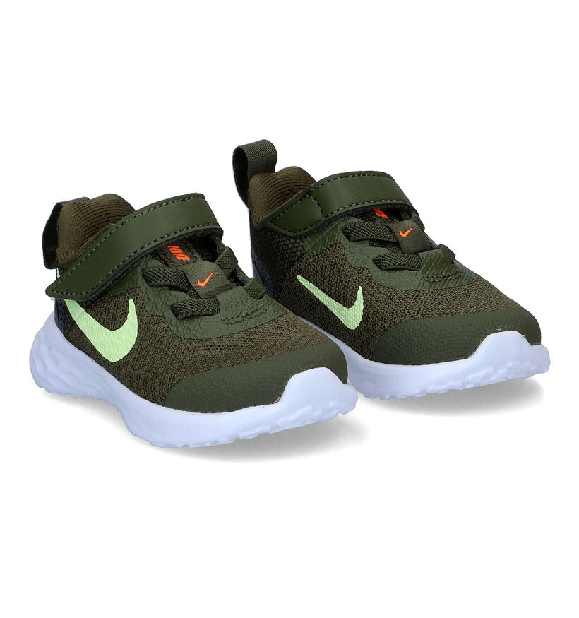 Nike Revolution 6 TD Baskets en Gris pour filles, garçons (325375)