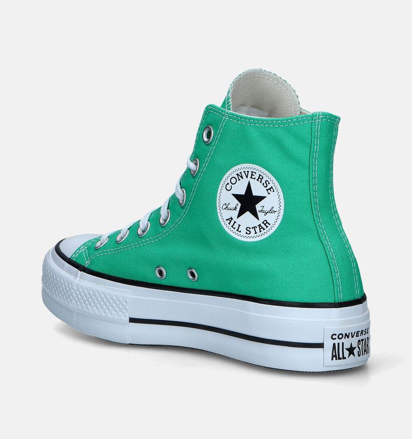 Converse Chuck Taylor All Star Lift Groene Sneakers voor dames (348833)