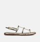Laurent David Gouden Platte Sandalen voor dames (373557)