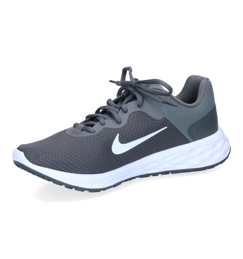 Nike Revolution 6 Grijze Sneakers in stof (299362)