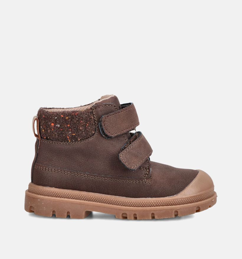 Milo & Mila Boots en Marron fonc&eacute; pour gar&ccedil;ons (379203)