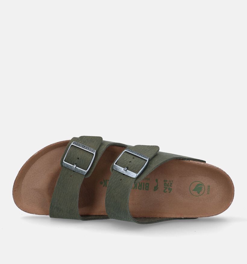 Birkenstock Arizona Nu-pieds en Noir pour hommes (213368)