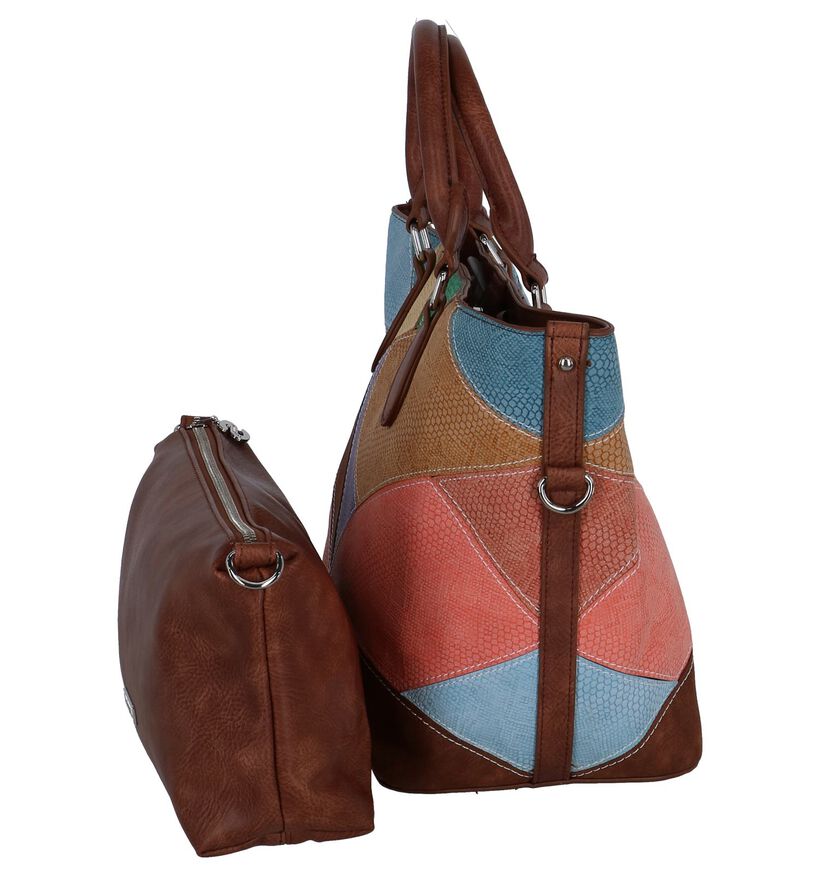 Multicolor Bag in Bag Handtas Desigual in kunstleer (242345)