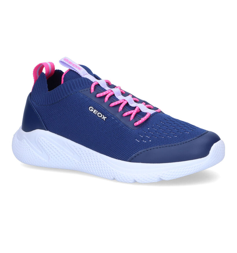 Geox Sprintye Baskets en Rosé Fuchsia en synthétique (311011)