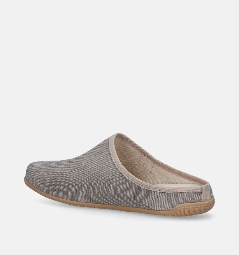 Living Kitzbühel Beige Pantoffels voor dames (342372) - geschikt voor steunzolen