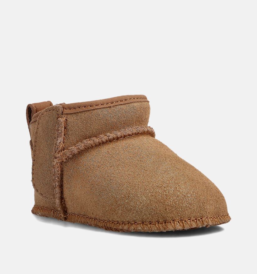 UGG Baby Classic Ultra Mini Dazzle Boots en Marron pour filles (372326)