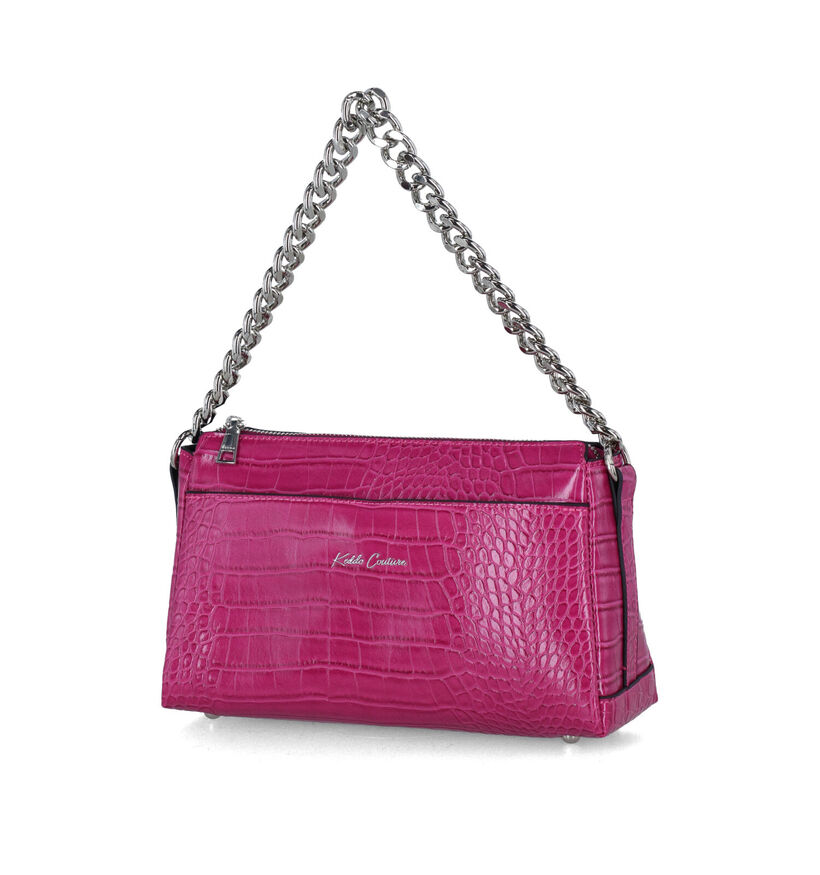 Keddo Couture Sac porté croisé en Fuchsia pour femmes (317700)