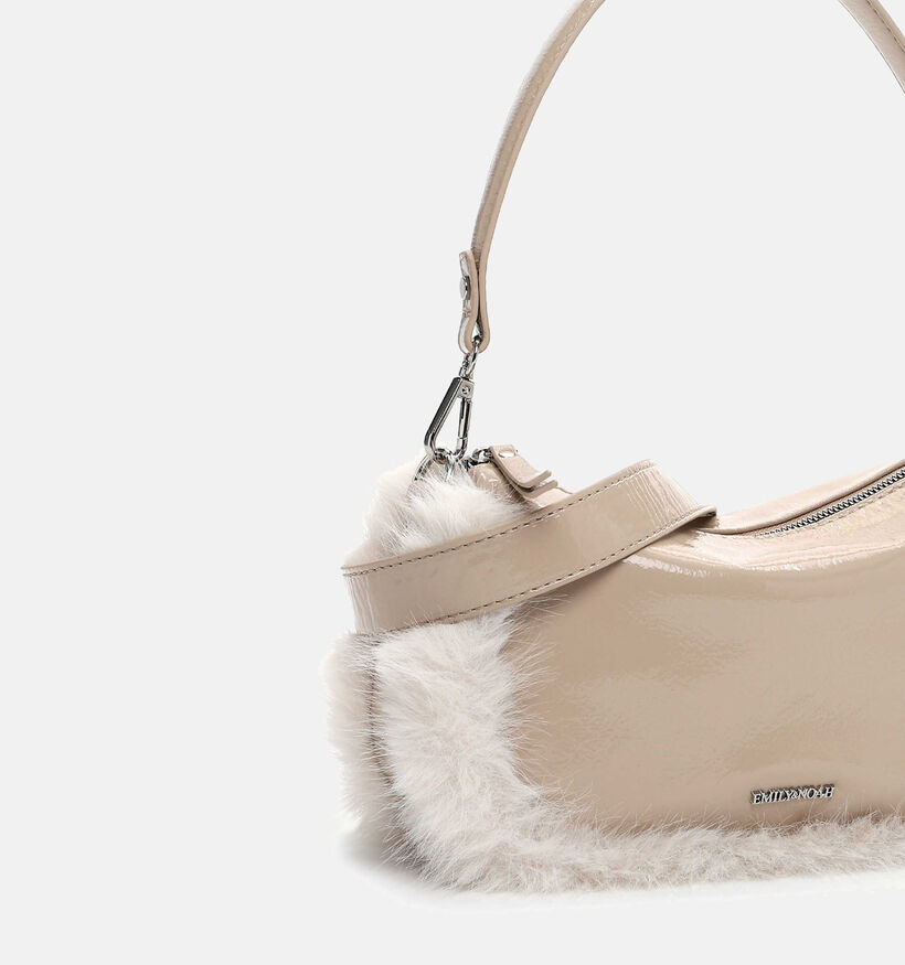 Emily & Noah Hanka Beige Schoudertas voor dames (363451)