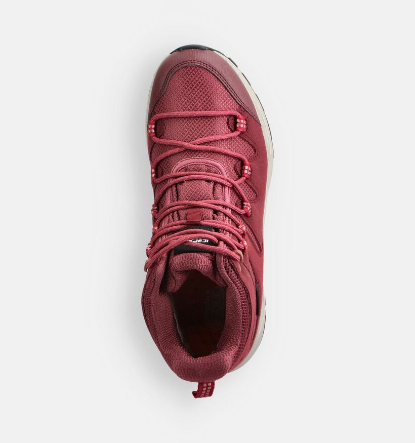 ICEPEAK Ansio Bordeaux Hoge Wandelschoenen voor dames (361863) - geschikt voor steunzolen