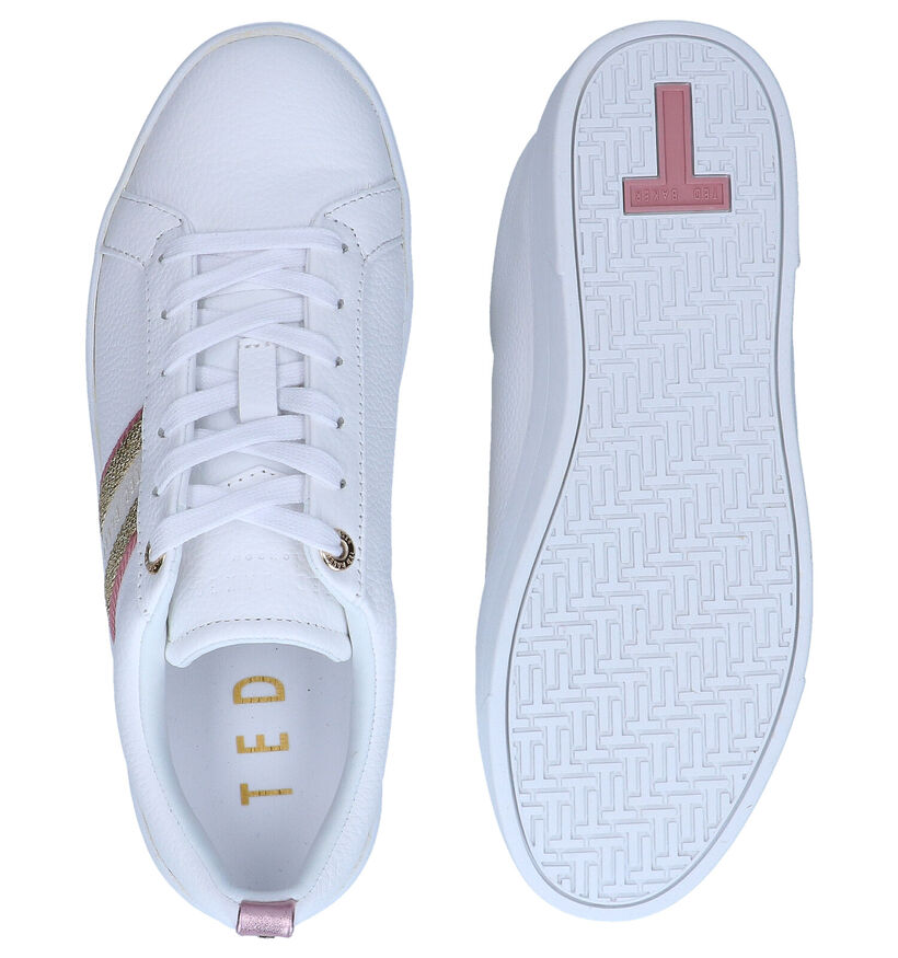 Ted Baker Baily Baskets en Blanc en cuir (276070)