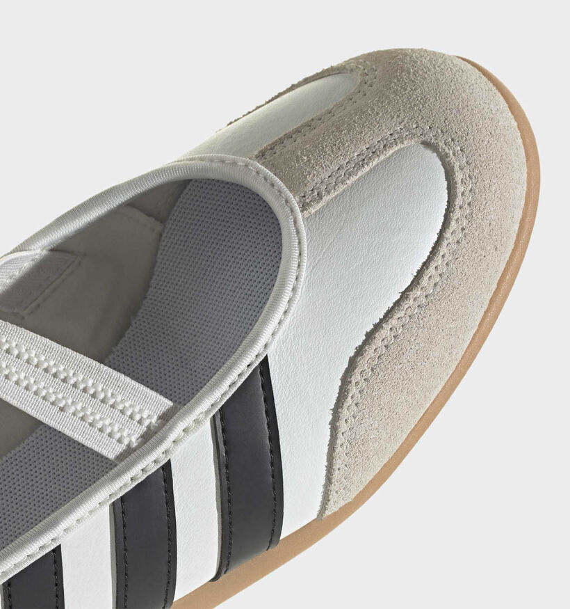 adidas Barreda Mary Jane Witte/Zwarte Ballerina's voor dames (366754) - geschikt voor steunzolen