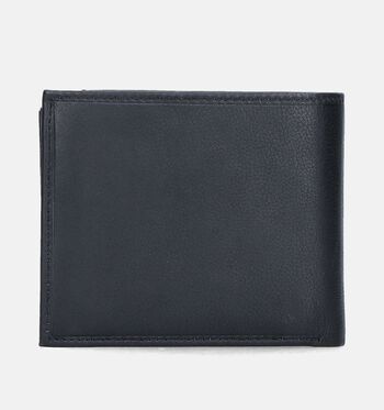 Euro-Leather Portemonnees Zwart