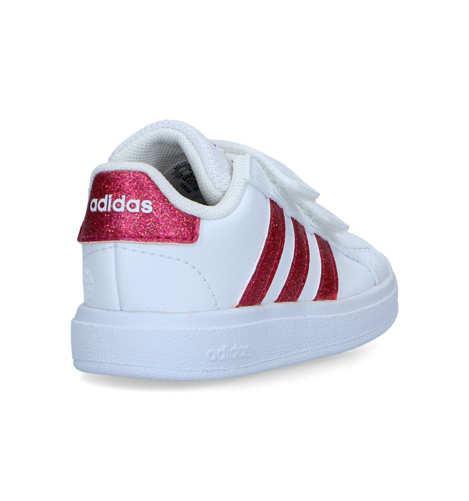 adidas Grand Court 2.0 CF Witte Sneakers Meisjes Babyschoenen Online op TORFS.BE