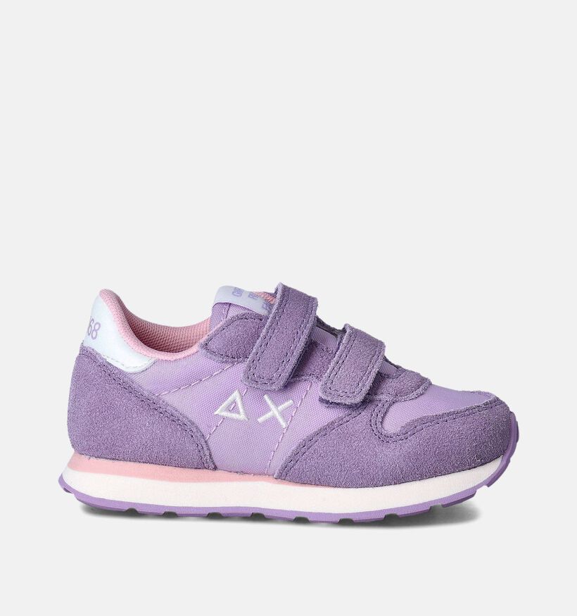 Sun68 Ally Solid Lila Babysneakers voor meisjes (362456) - geschikt voor steunzolen