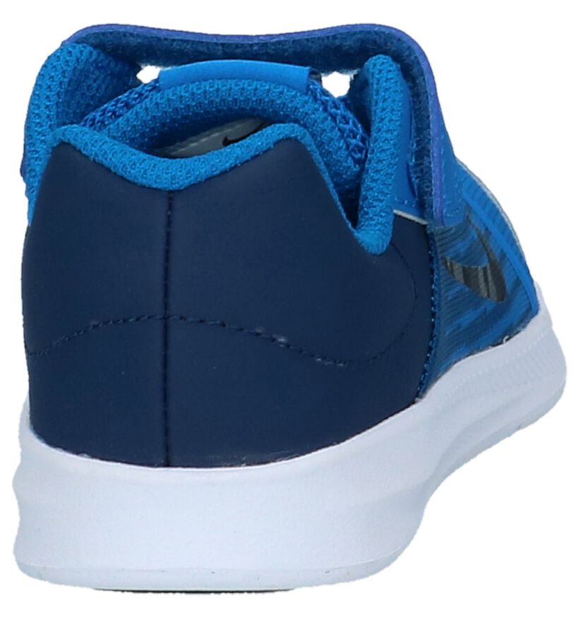 Nike Baskets basses en Bleu en textile (219607)