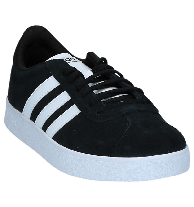 adidas VL Court 2.0 Baskets en Bordeaux pour hommes (326305) - pour semelles orthopédiques