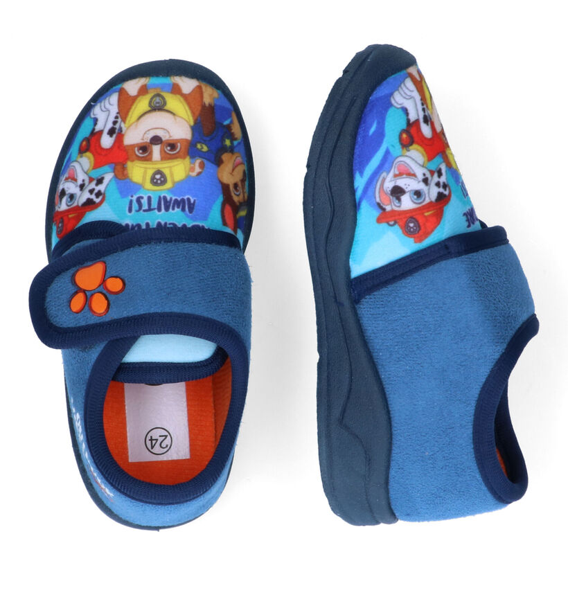 Paw Patrol Pantoufles fermées en Bleu pour garçons (304645)