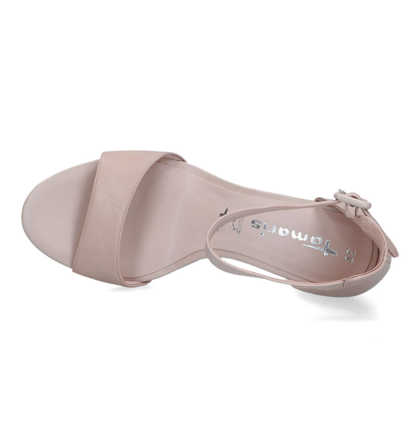 Tamaris Sandales à talons en Nude pour femmes (322324)