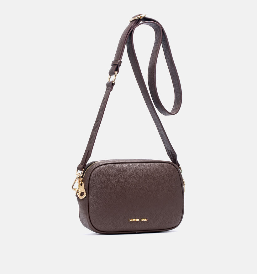 Laurent David Sac porté croisé en Marron pour femmes (365094)