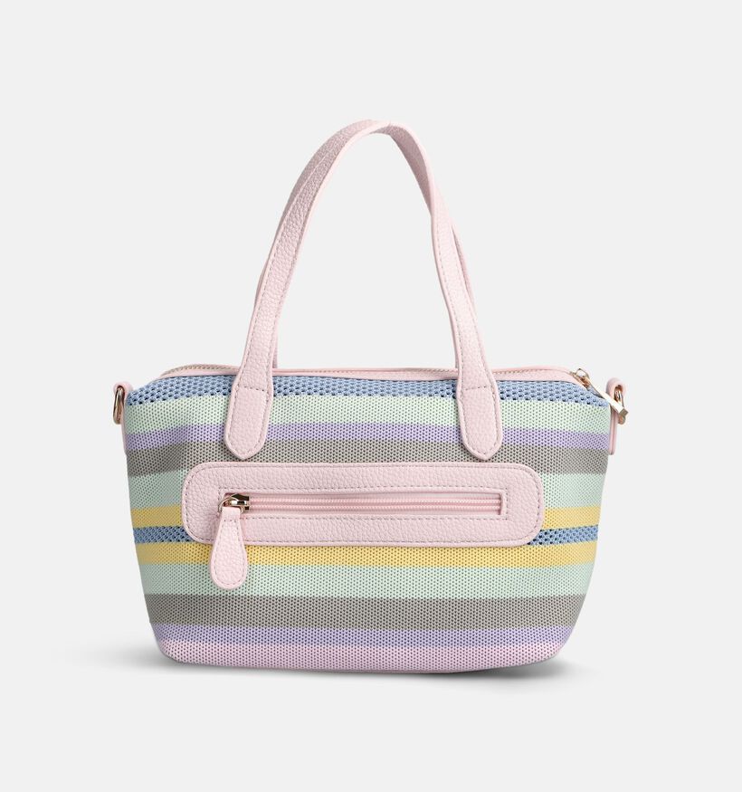 L.Credi Robina Roze/Gele Handtas voor dames (370931)