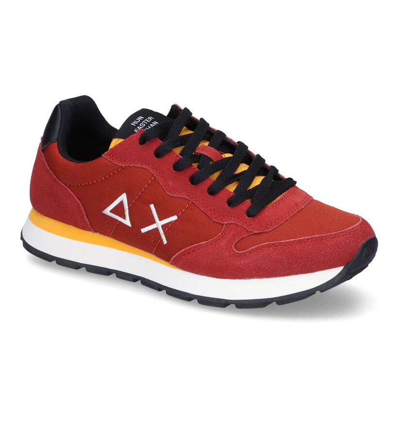 Sun 68 Tom Solid Baskets en Orange en daim (314653)