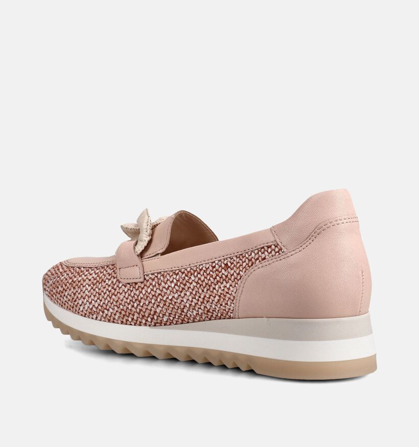Gabor Best Fitting Mocassins en Rose pour femmes (371189) - pour semelles orthop&eacute;diques