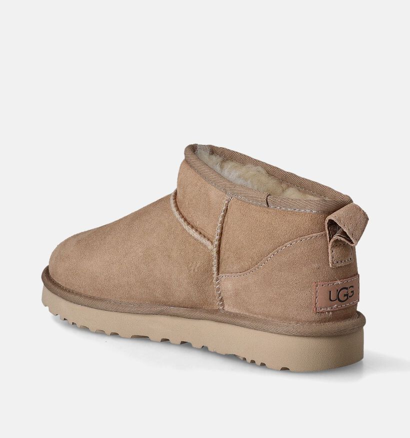 UGG Classic Ultra Mini Beige Lage Boots voor dames (352815)