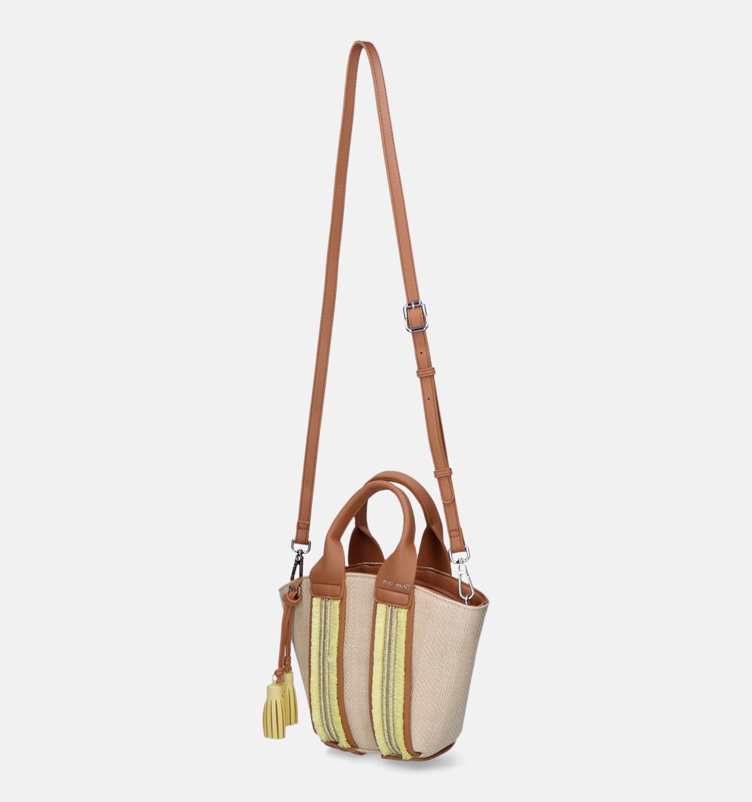 Pepe Moll Naike Beige Handtas met riem Dames Handtassen Online op TORFS.BE