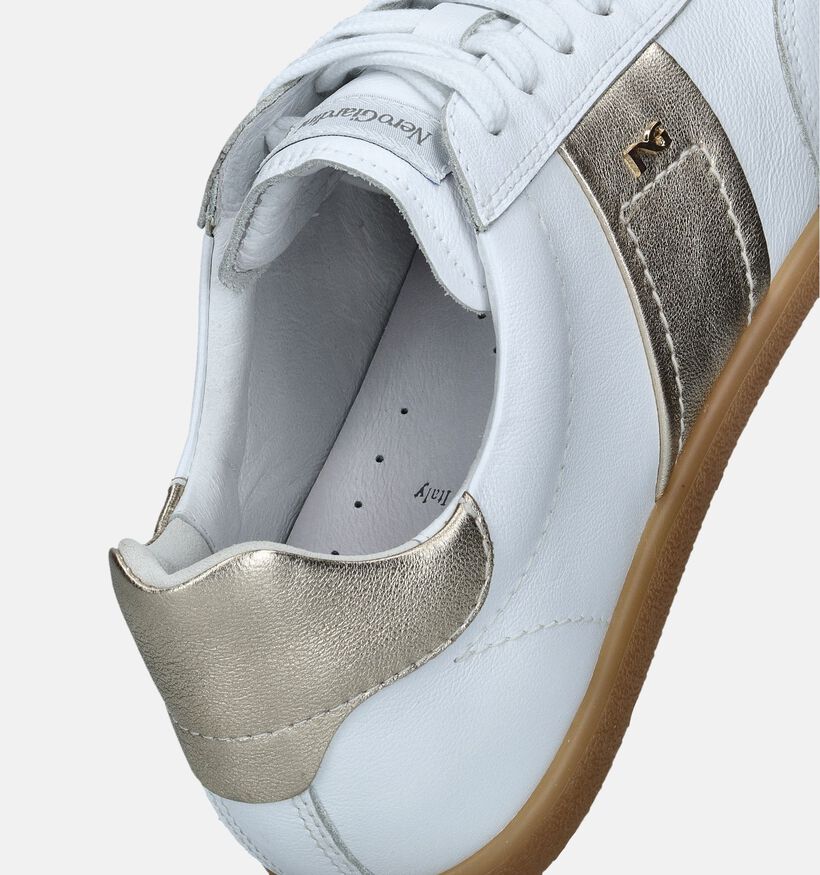 NeroGiardini Witte Sneakers voor dames (351963) - geschikt voor steunzolen