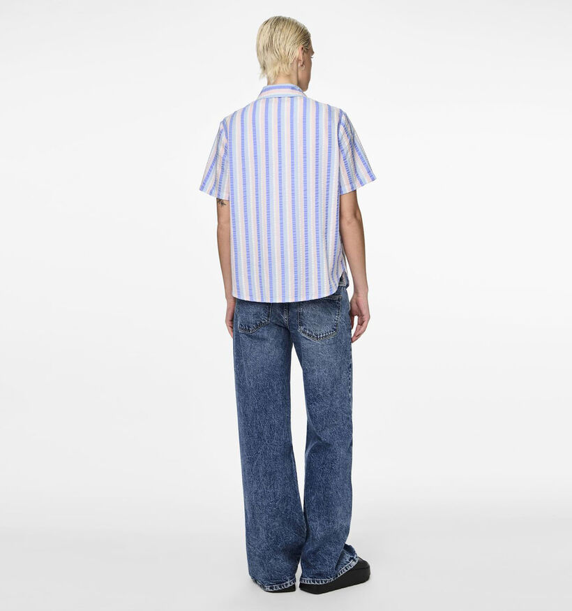 Pieces Aitlyn Blauw Hemd voor dames (341999)