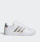 adidas Grand Court 2.0 Baskets sportives en Blanc pour femmes (356989) - pour semelles orthopédiques