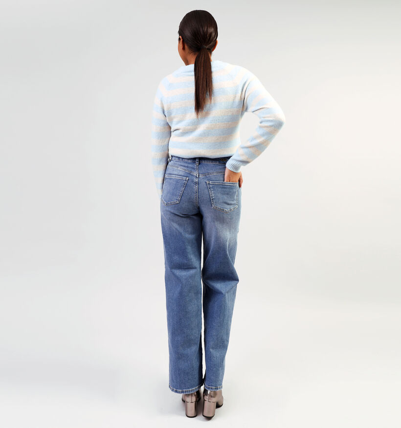 JDY Felina Blauwe Wide leg jeans L32 voor dames (351378)