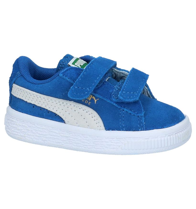 Puma Baskets basses en Fluo en cuir (209914)