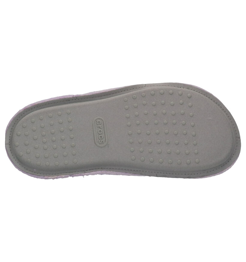 Crocs Classic Paarse Pantoffels in stof (255807)