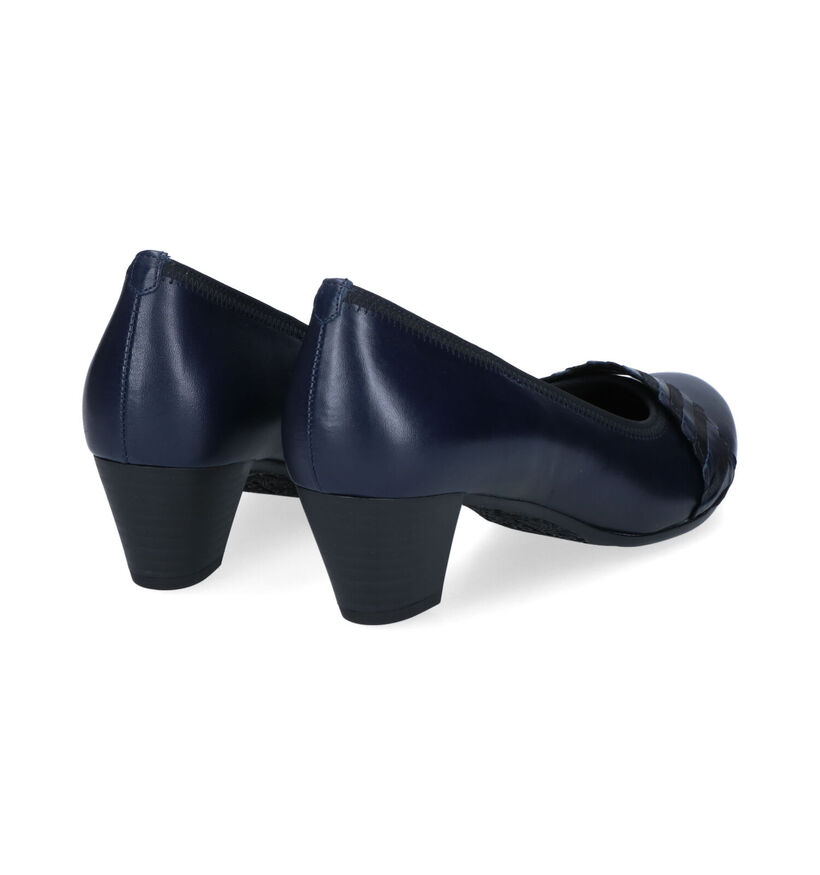 Gabor OptiFit Blauwe Pumps in leer (315272)