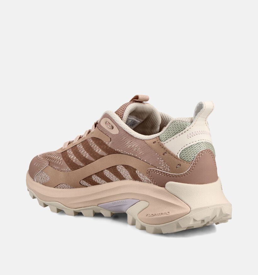 Merrell Moab Speed 2 Chaussures de randonn&eacute;e en Marron pour femmes (368888) - pour semelles orthop&eacute;diques