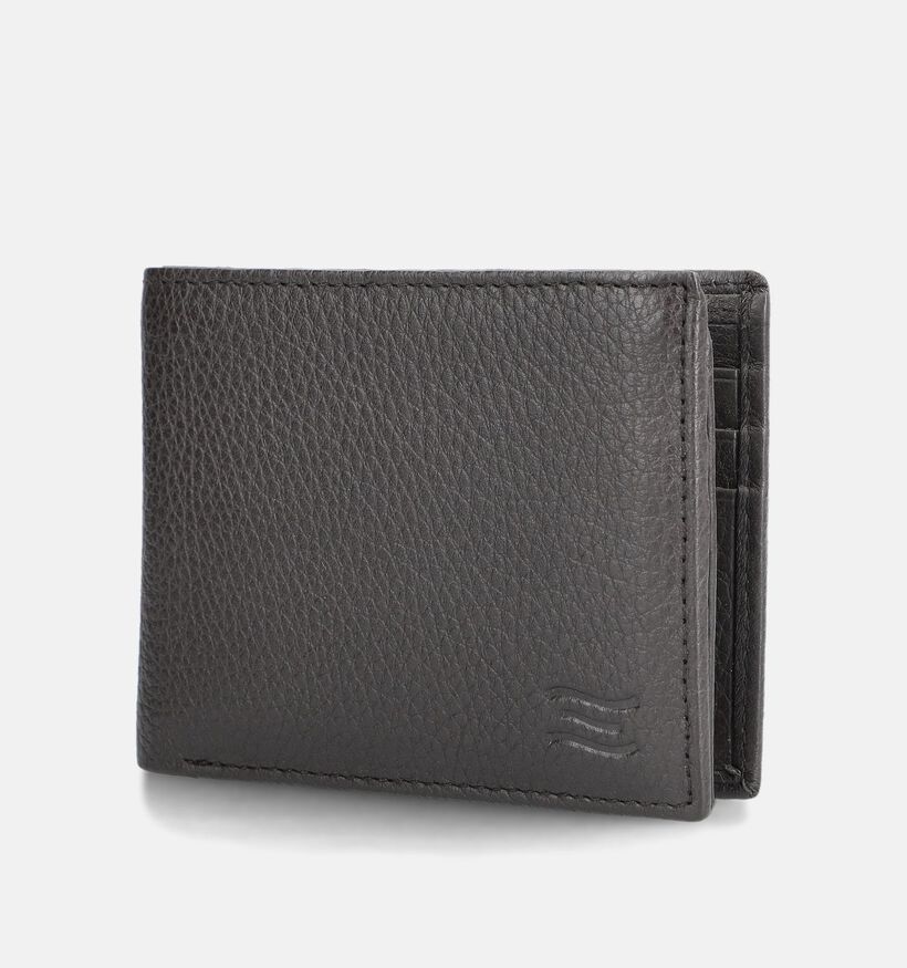 Crinkles Donkerbruine Portefeuille voor heren (376023)