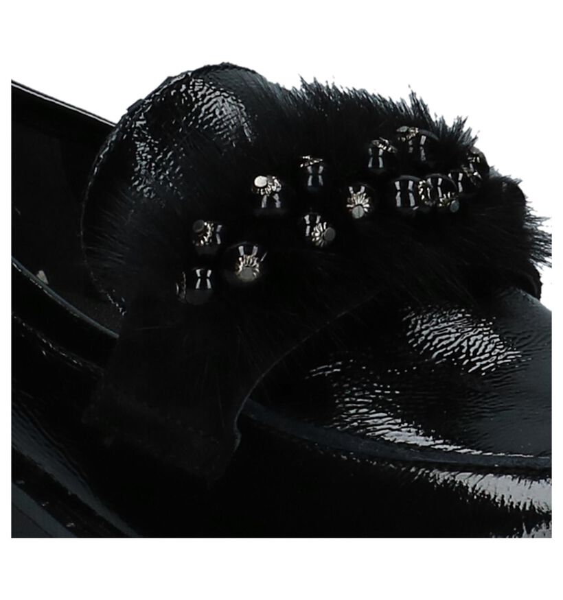 Rizzoli Mocassins en Noir en cuir (231599)