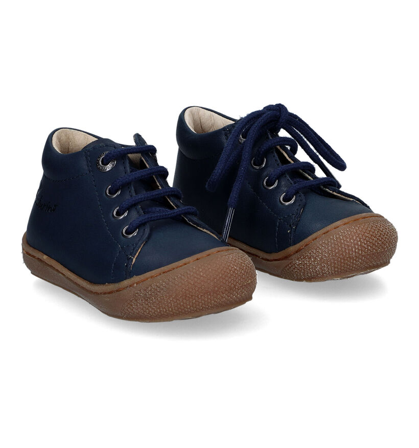 Naturino Cocoon Chaussures pour bébé en Bleu pour garçons (319454) - pour semelles orthopédiques