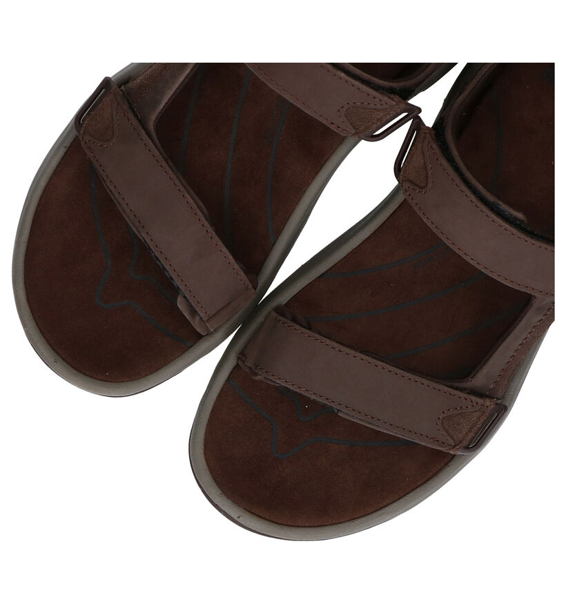 Teva Tanway Sandales en Marron en cuir (289139)