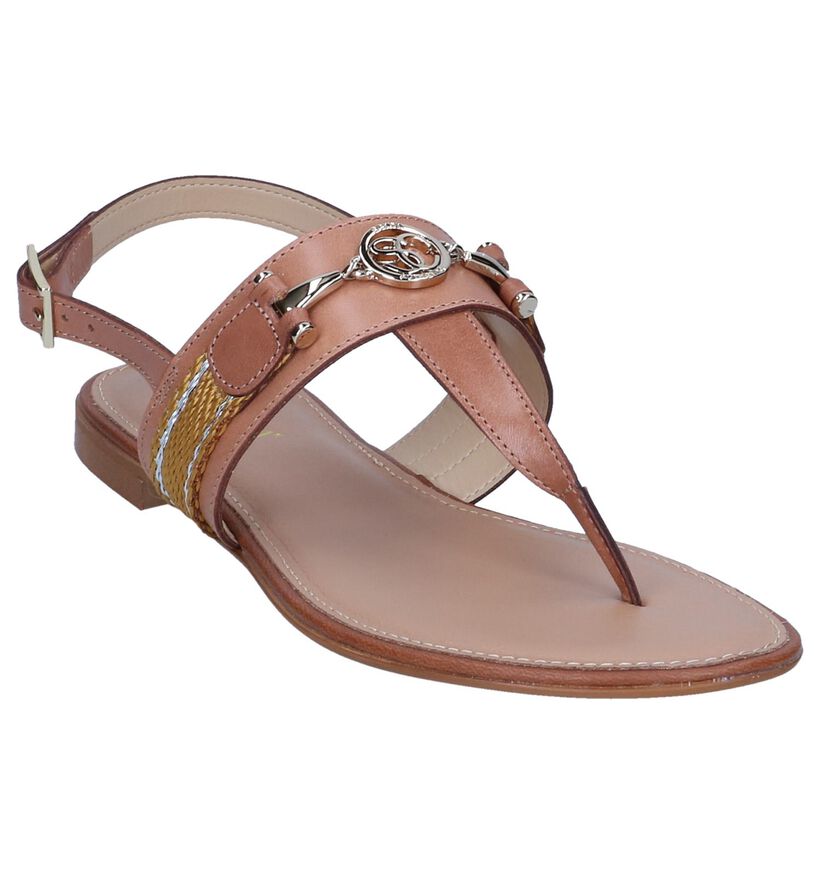 Cognac Sandalen Scapa in leer (246088)