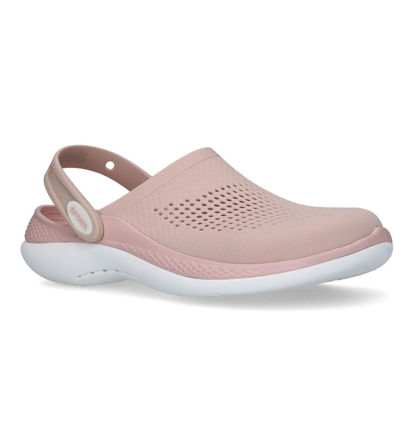 Crocs Literide Nu-pieds en Rose pour femmes (322214)