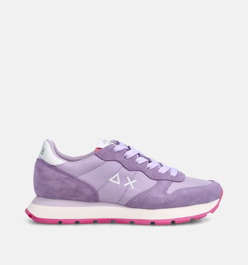 Sun68 Ally Solid Nylon Lila Sneakers voor dames (368712) - geschikt voor steunzolen