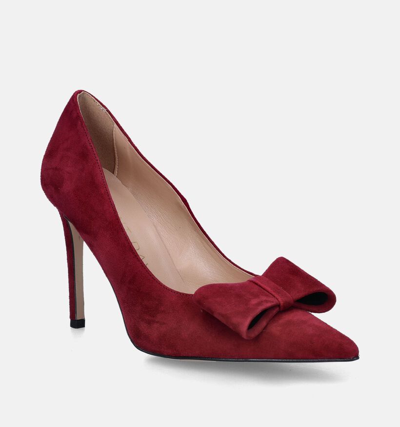 Laurent David Escarpins classiques en Bordeaux pour femmes (358618)