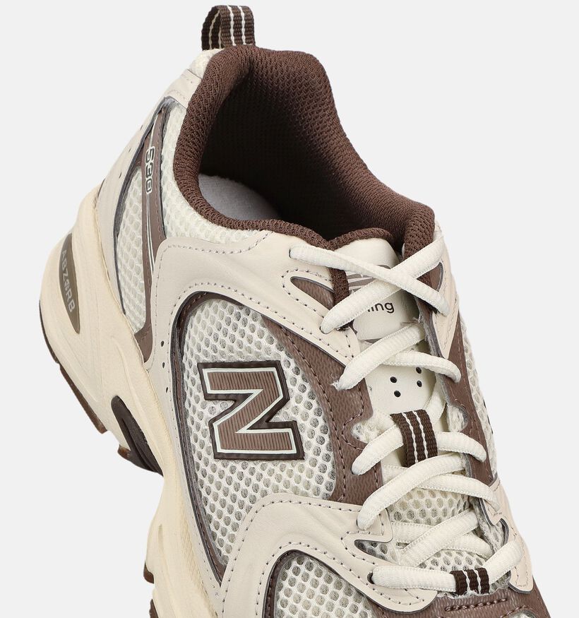 New Balance 530 Bruine Sneakers voor dames (374999) - geschikt voor steunzolen